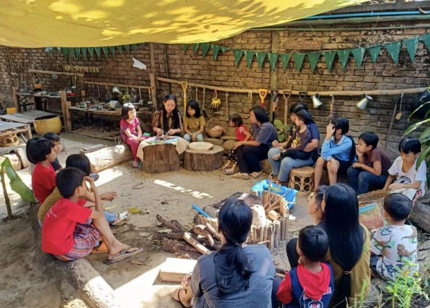 Nature Classroom in Yangon Myanmar