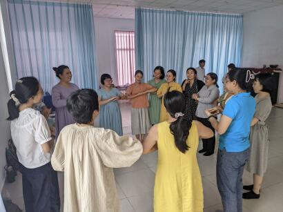 Leerkrachten opleiding in Ho Chi Minh City en Hanoi, Kringspelen