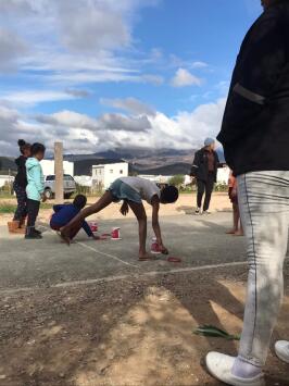 The Breede Centre After School Program, buitenspelen